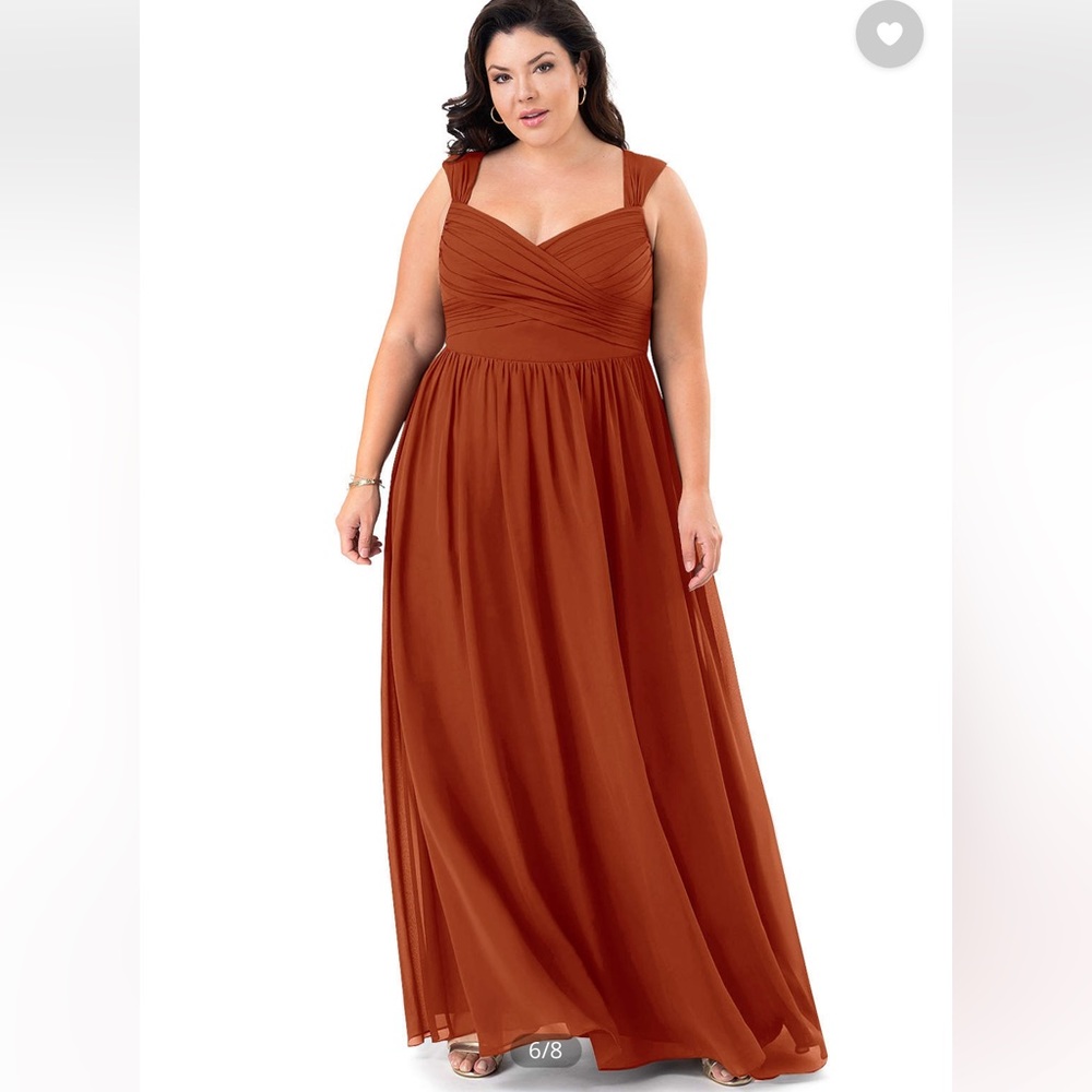 Brand: Azazie Color: Paprika Size: A20